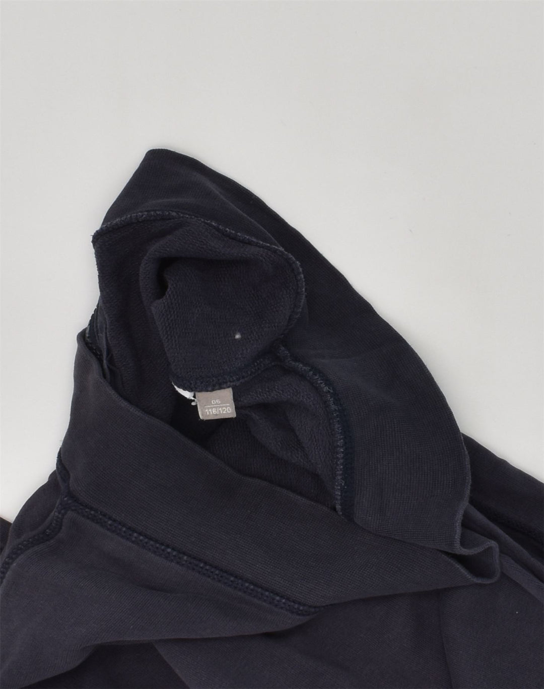 NAPAPIJRI Boys Graphic Tracksuit Top Jacket 6-7 Years Navy Blue Cotton | Vintage Napapijri | Thrift | Second-Hand Napapijri | Used Clothing | Messina Hembry 