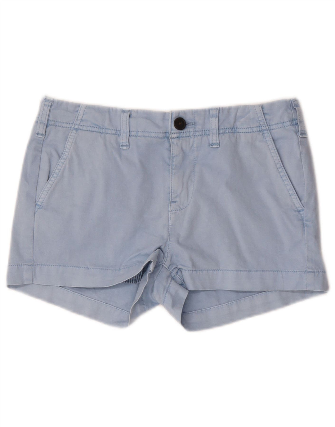Pantaloni caldi da donna Superdry UK 8 piccoli W28 cotone blu