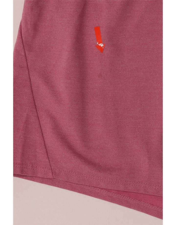 Pantaloncini sportivi Nike Dri Fit da donna UK 14 poliestere rosa medio