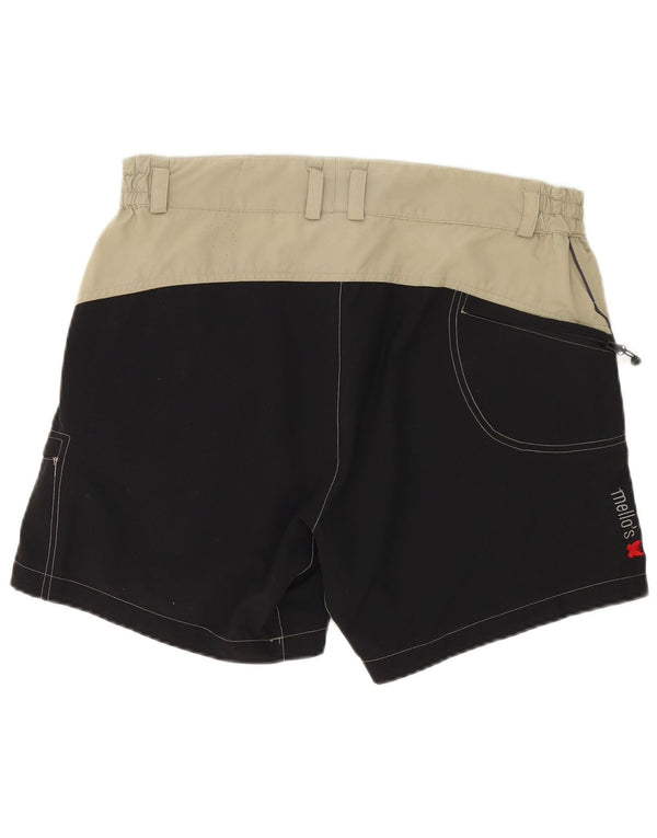 Pantaloncini cargo da uomo Mello's W32 Beige medio Colorblock in poliammide