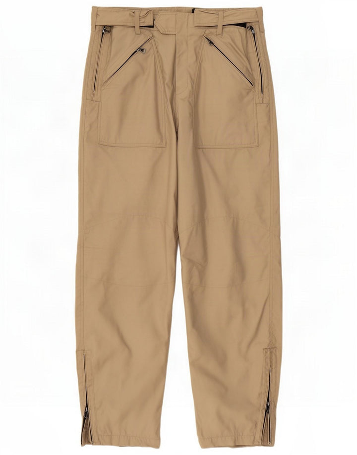 Pantaloni casual dritti da uomo Superga medi W30 L33 Poliestere beige