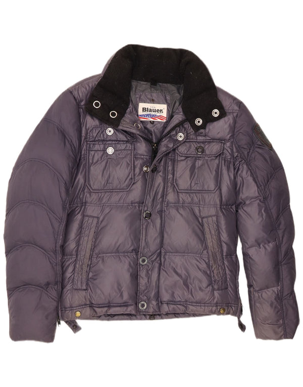 Blauer Womens Padded Jacket UK 18 XL Purple Nylon