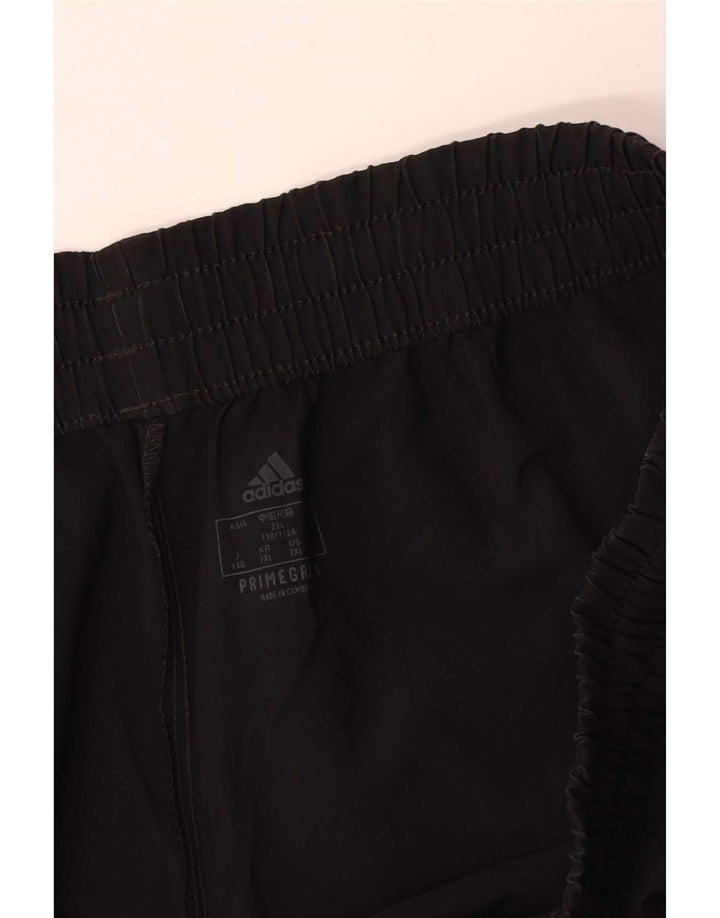 Pantaloncini sportivi grafici da uomo Adidas 2XL poliestere nero