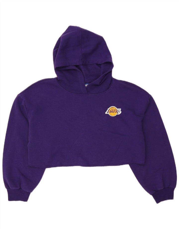 Felpa con cappuccio oversize da donna NBA Los Angeles Lakers UK 16 grande viola