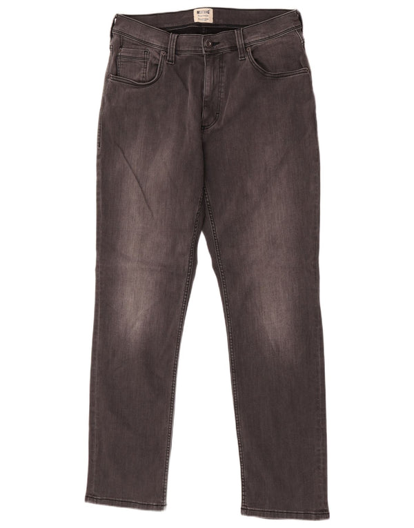 Jeans slim da uomo Mustang W34 L33 cotone grigio