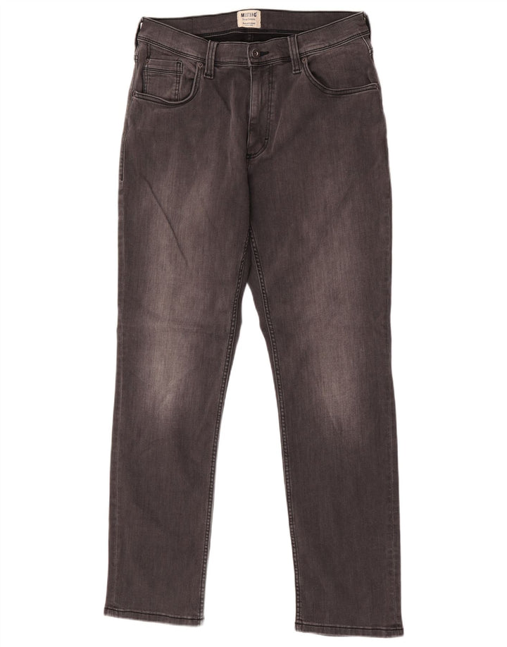 Jeans slim da uomo Mustang W34 L33 cotone grigio