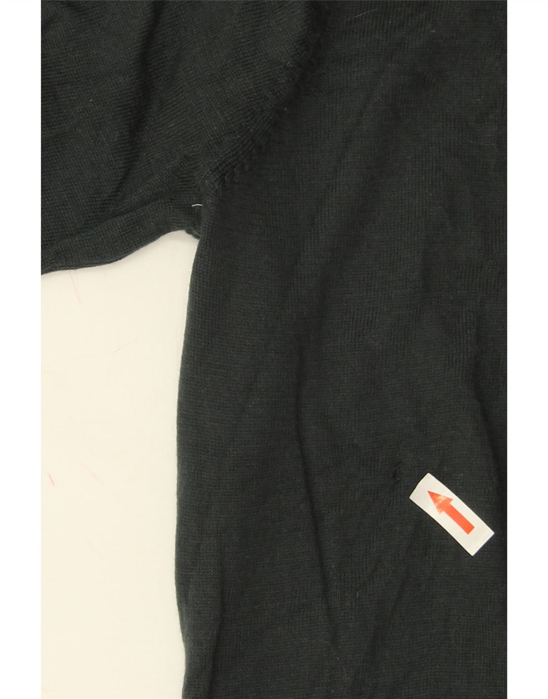 Maglione da uomo Marks & Spencer con zip e collo grande in lana merino verde