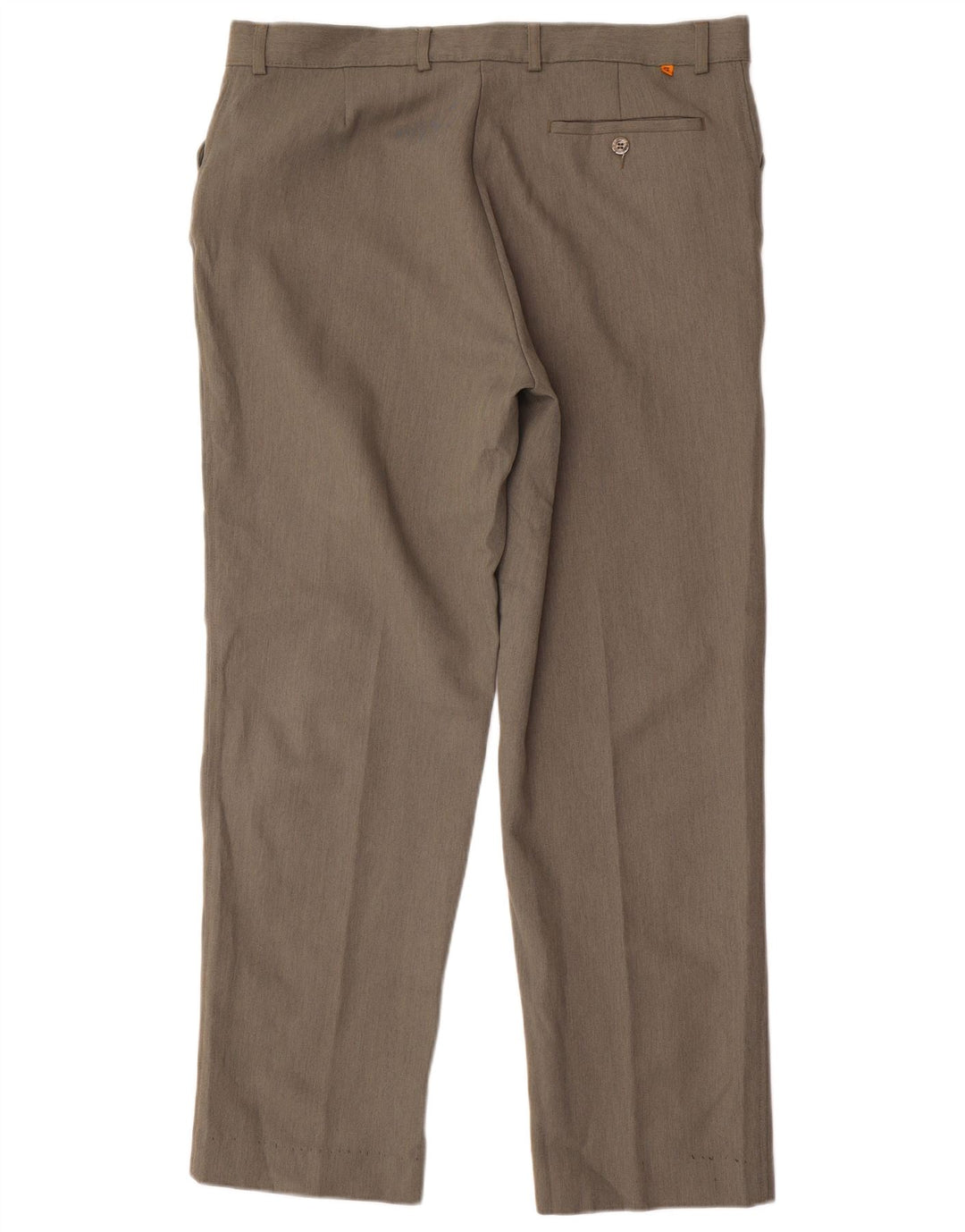 Pantaloni casual dritti da uomo Farah W38 L31 poliestere kaki