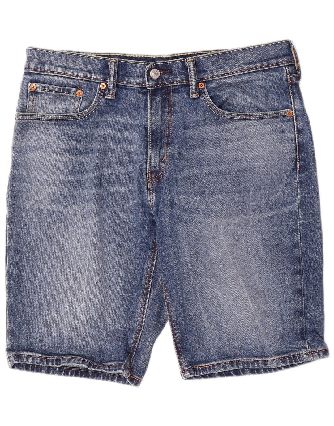 Levi's Uomo 541 Pantaloncini di jeans W32 Cotone blu medio