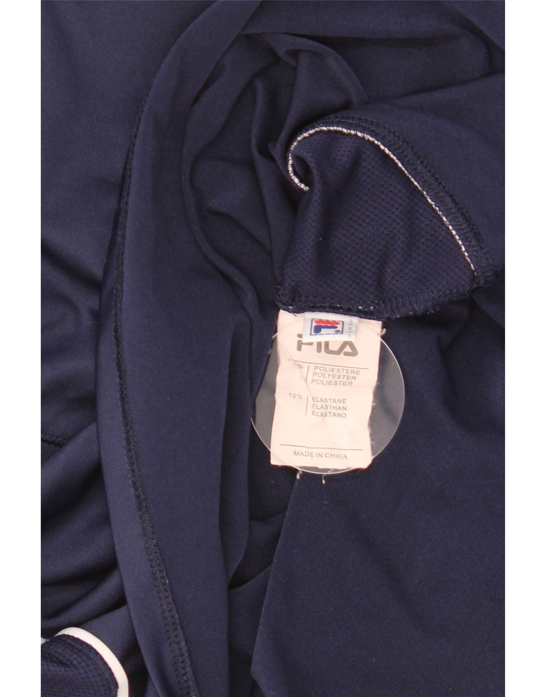 Maglietta da donna Fila Top UK 14 poliestere blu navy medio