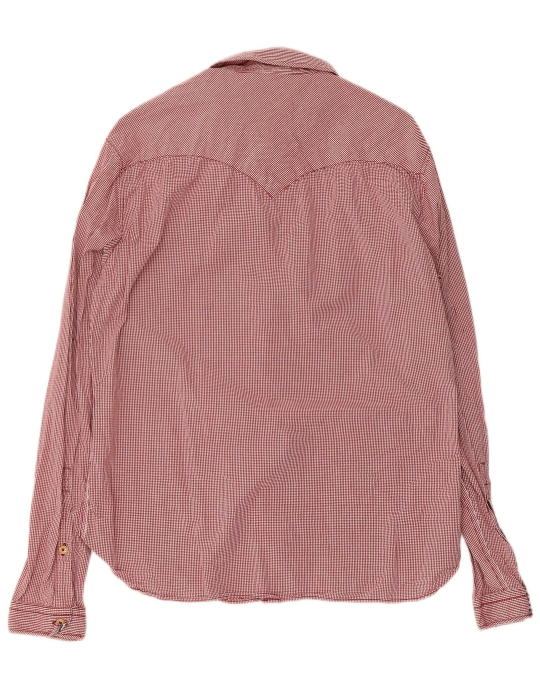 Camicia da uomo Levi's in cotone a quadretti rosso medio