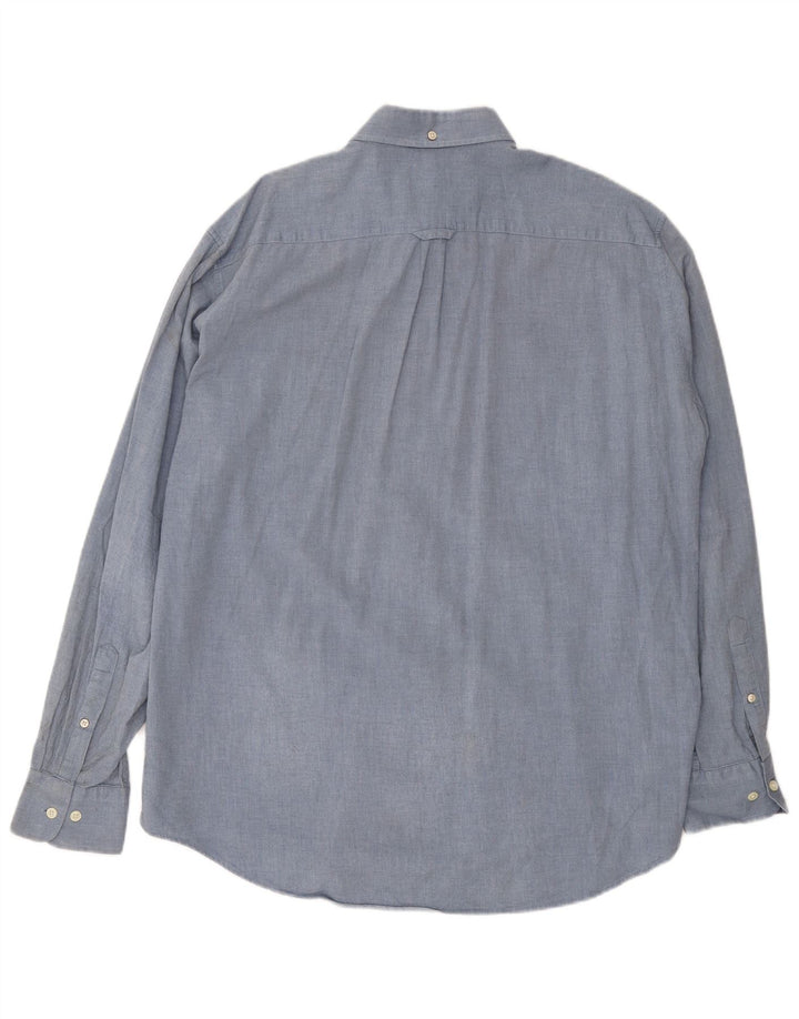 Gant Camicia da uomo Soho Regular Fit XL in cotone blu