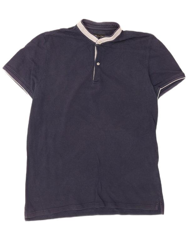 Polo da uomo vestibilità casual Massimo Dutti XL blu navy