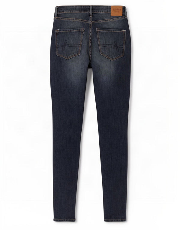 Levi's Jeans skinny a vita alta Denizen da donna US 8 Medium W29 L30 Blu navy