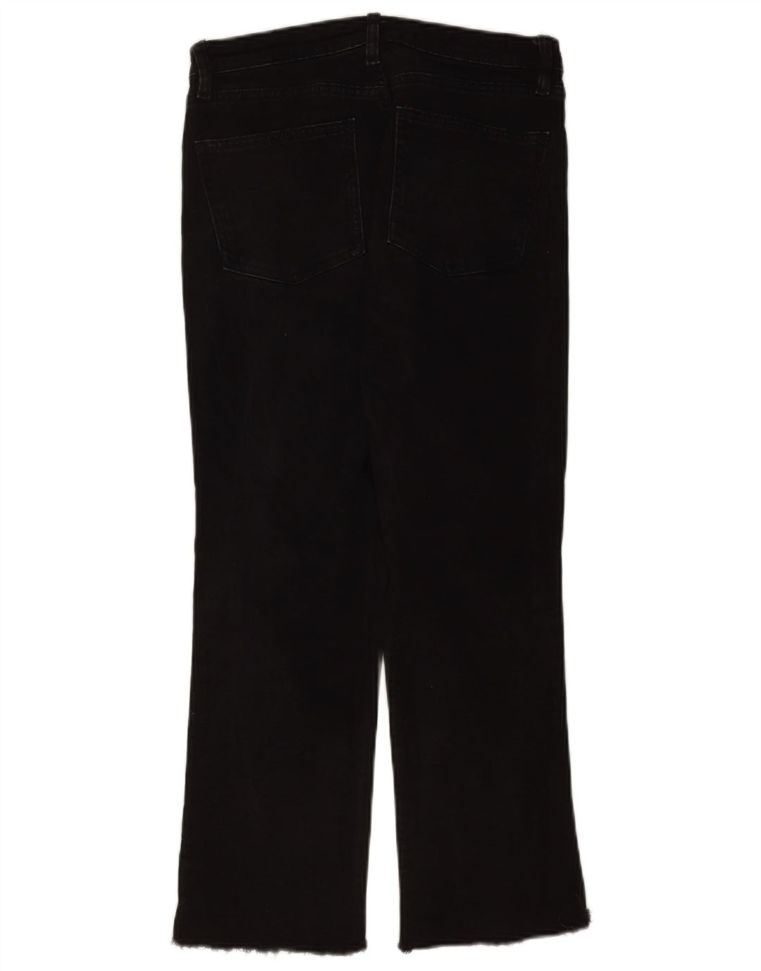 Jeans corti da donna Zara EU 38 piccoli W28 L25 neri