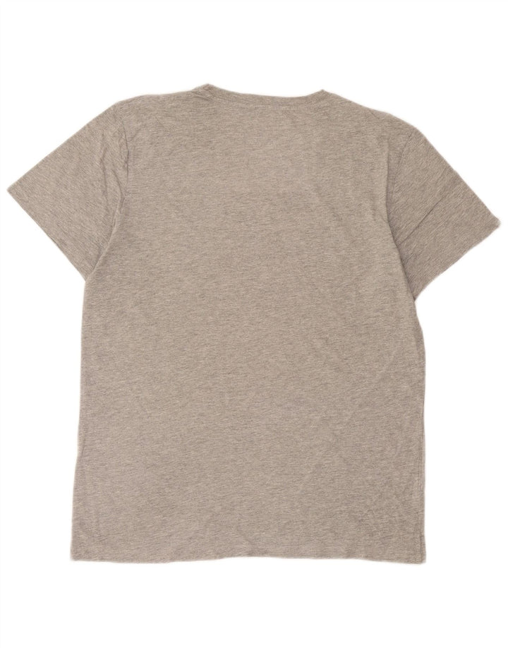 Maglietta grafica da uomo Jack & Jones Top grigio medio