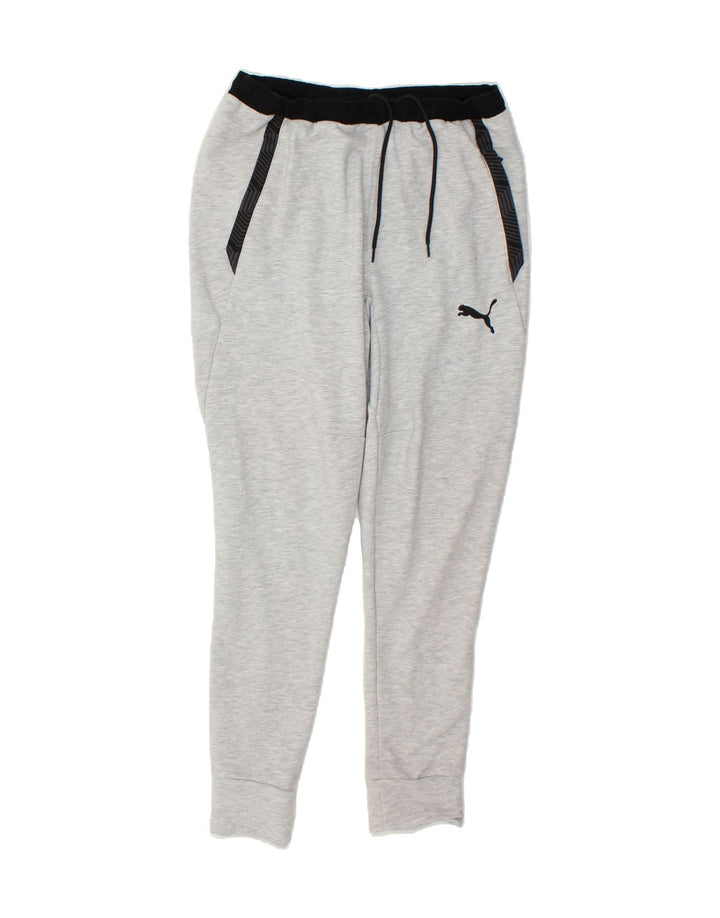 PUMA Mens Tracksuit Trousers Joggers Medium  Grey Cotton Vintage Puma and Second-Hand Puma from Messina Hembry 