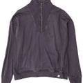Felpa da uomo con collo con zip Fat Face, maglione medio, blu navy