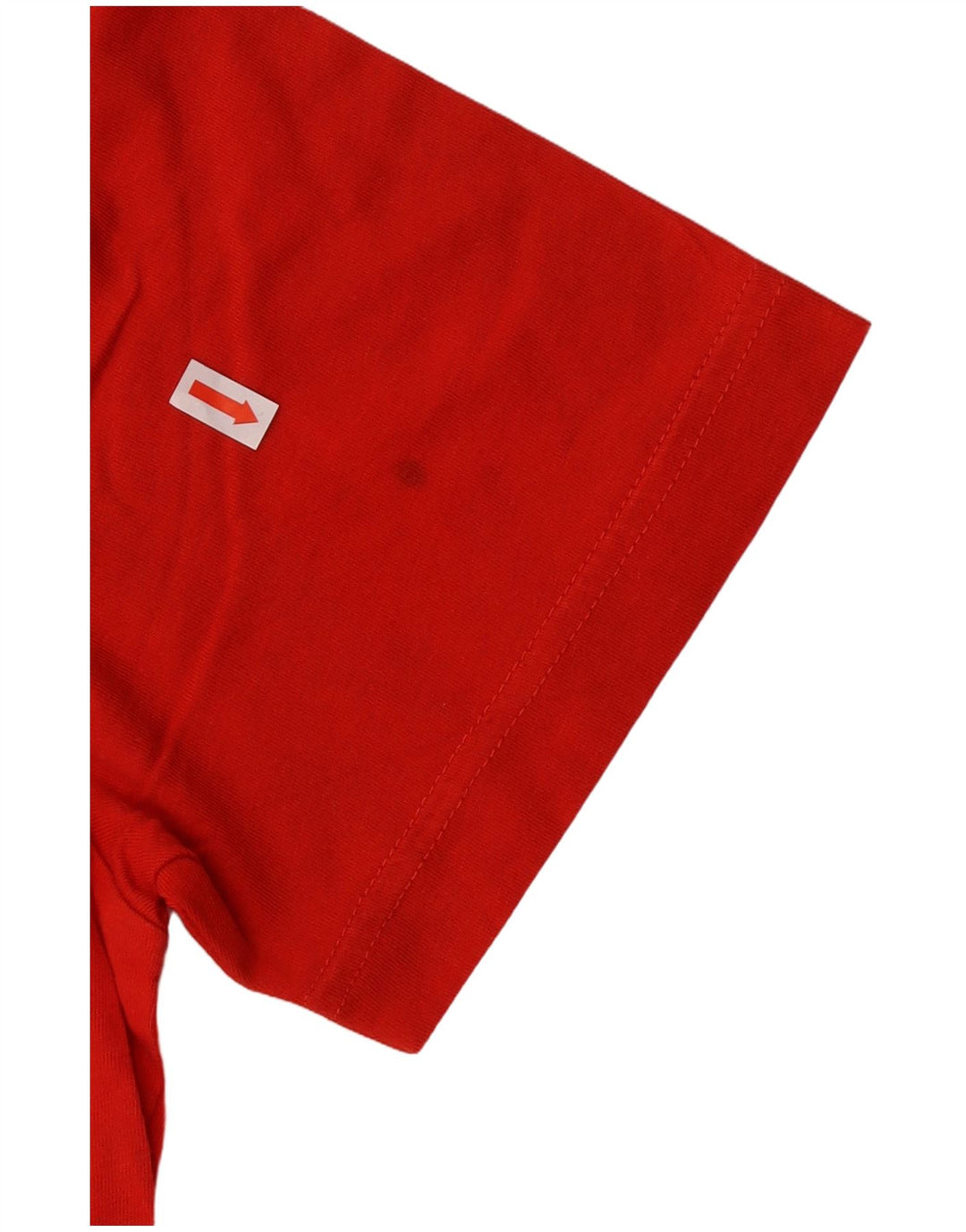 T-shirt grafica da uomo ADIDAS Top piccola rossa in cotone