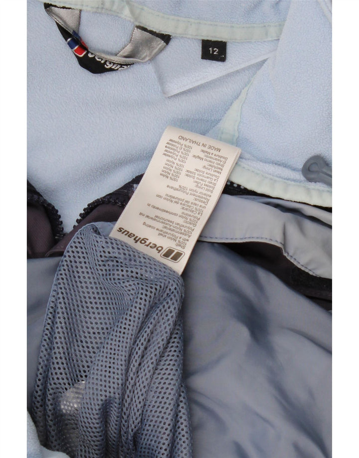 Giacca a vento con cappuccio da donna BERGHAUS UK 12 Nylon viola medio