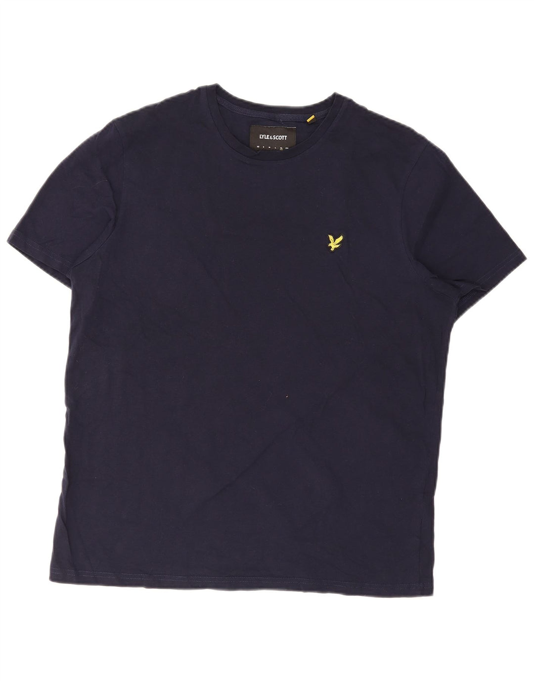 T-shirt da uomo Lyle & Scott Top XL in cotone blu navy