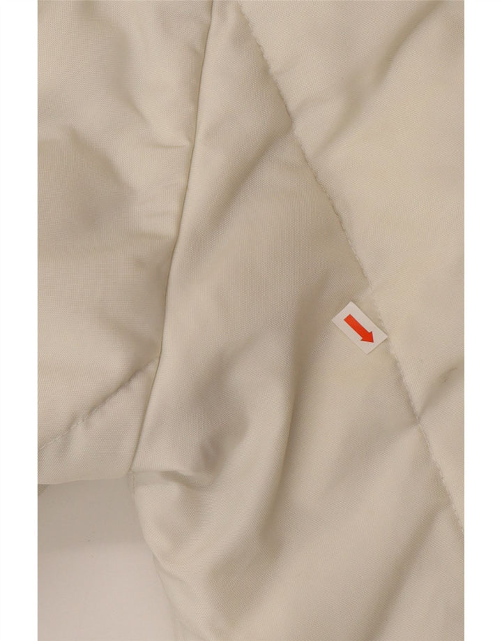 Refrigiwear Cappotto imbottito Cruzcampo da donna UK 14 Medium Off White Colourblock