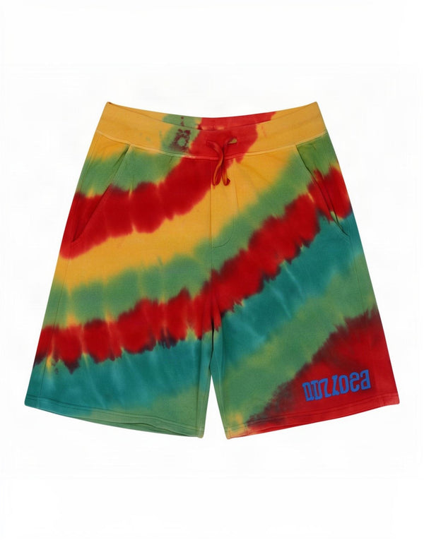 Dsquared2 Pantaloncini sportivi grafici da ragazzo 15-16 anni Tie Dye multicolore