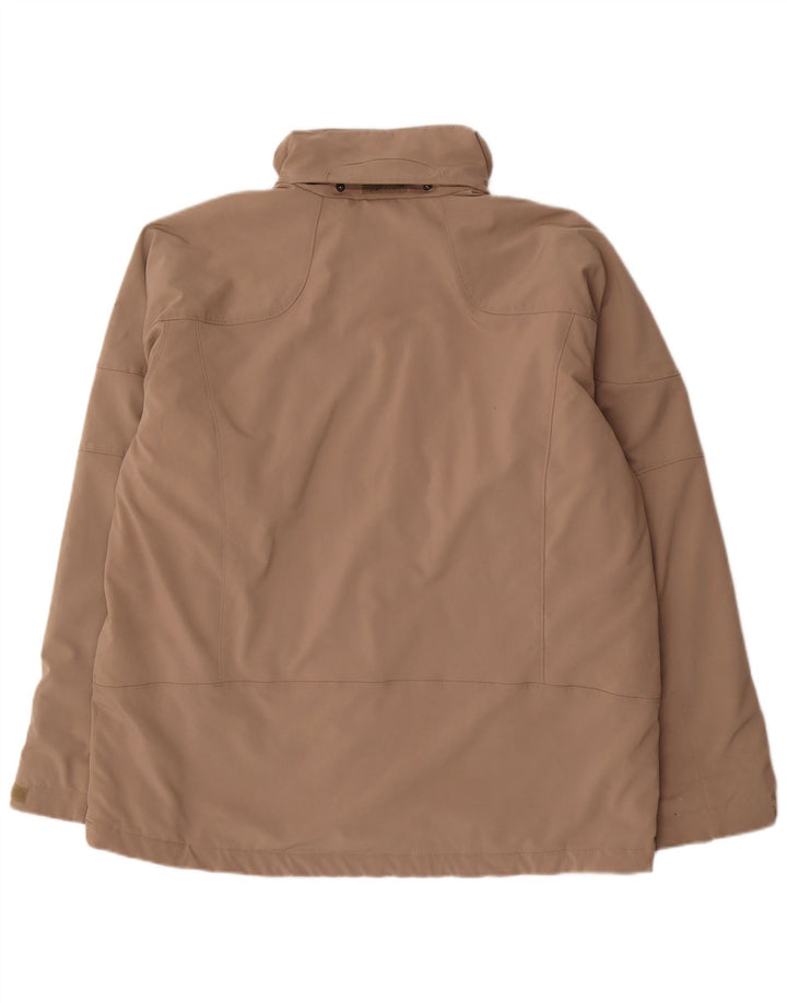 Giacca a vento da uomo Columbia UK 40 Large Beige Poliestere