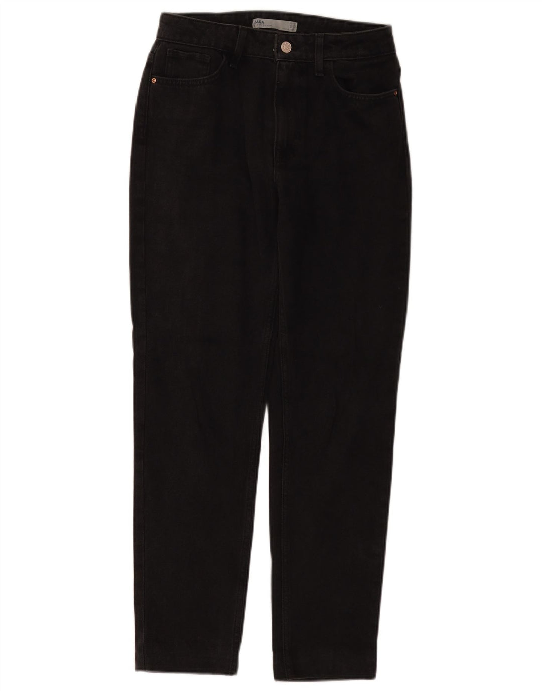 Jeans affusolati da donna ZARA EU 34 2XS W24 L28 Nero