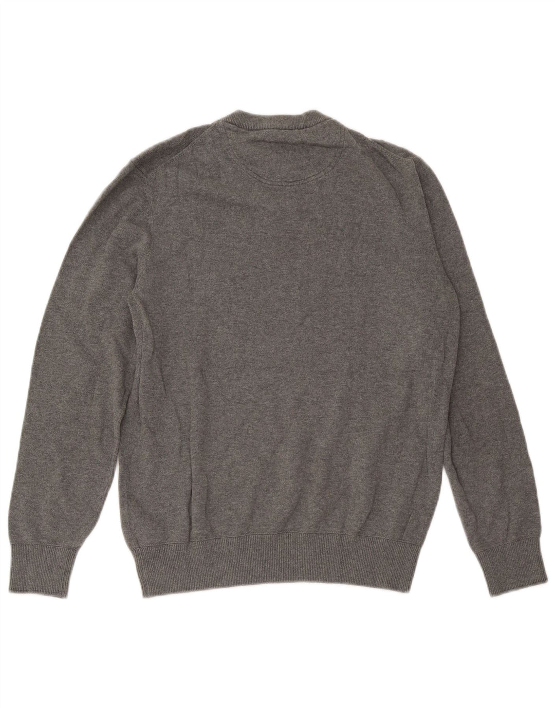 Maglione da uomo con scollo a V Timberland piccolo in cotone grigio