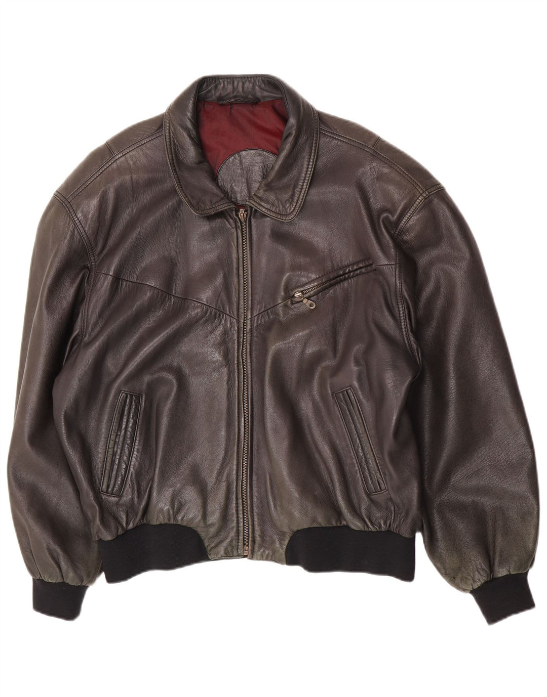 Giacca in pelle da uomo Liberty IT 54 2XL Pelle marrone