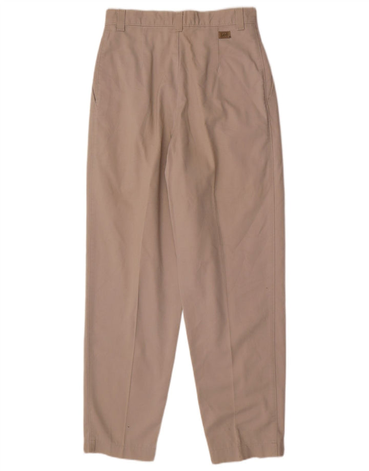 Pantaloni chino affusolati da donna Lee US 8 medi W28 L28 Cotone beige