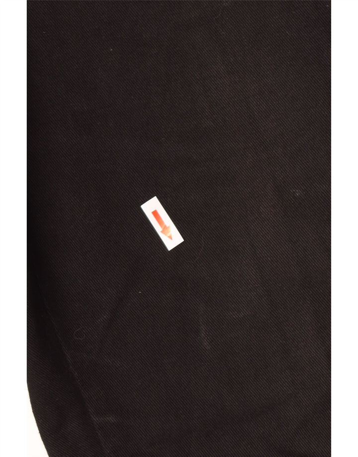 Jeans dritti da uomo Wrangler vestibilità regolare W36 L32 cotone nero
