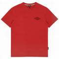 T-shirt grafica da uomo Santa Cruz Top in cotone rosso medio