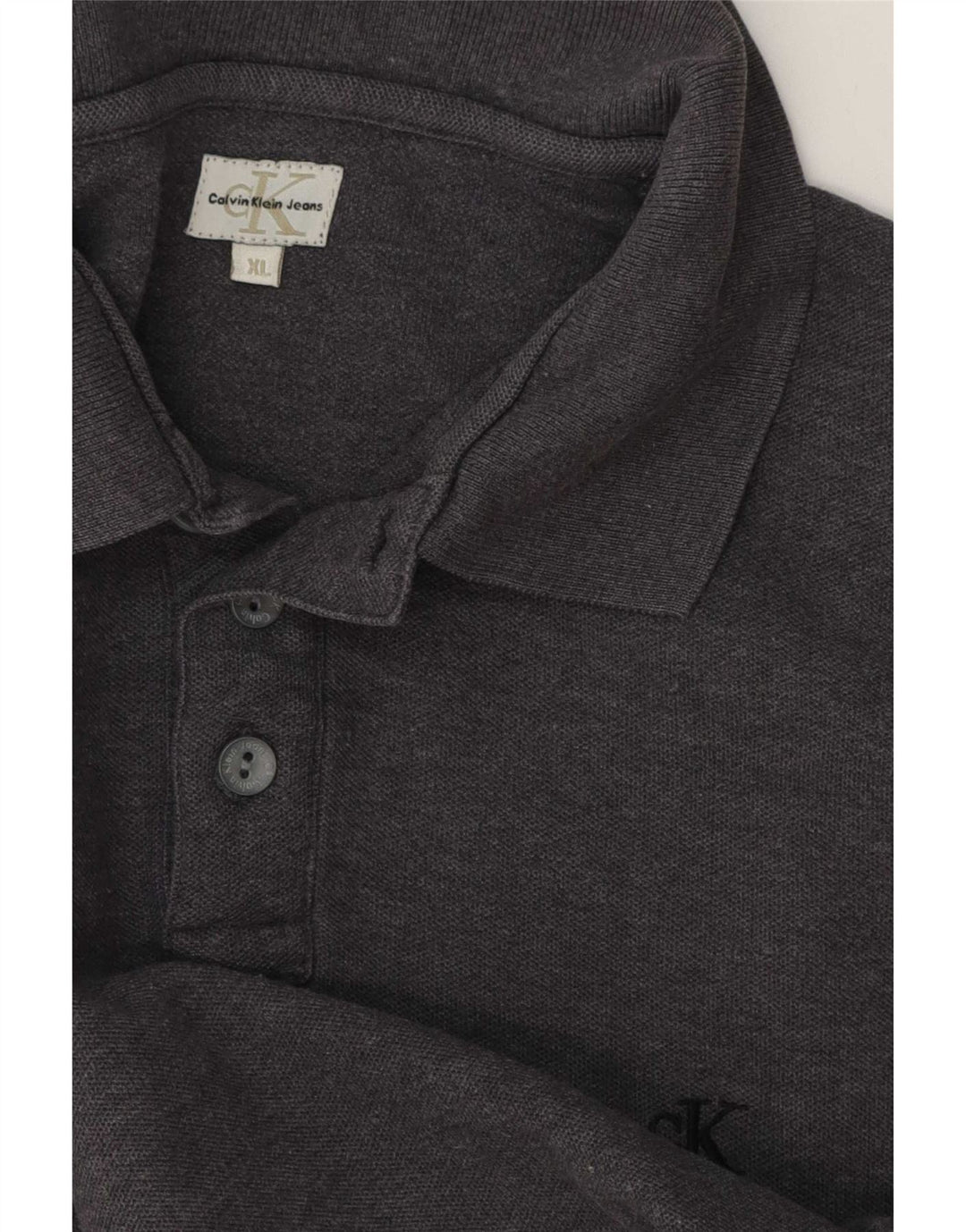 Polo da uomo Calvin Klein Jeans XL grigia
