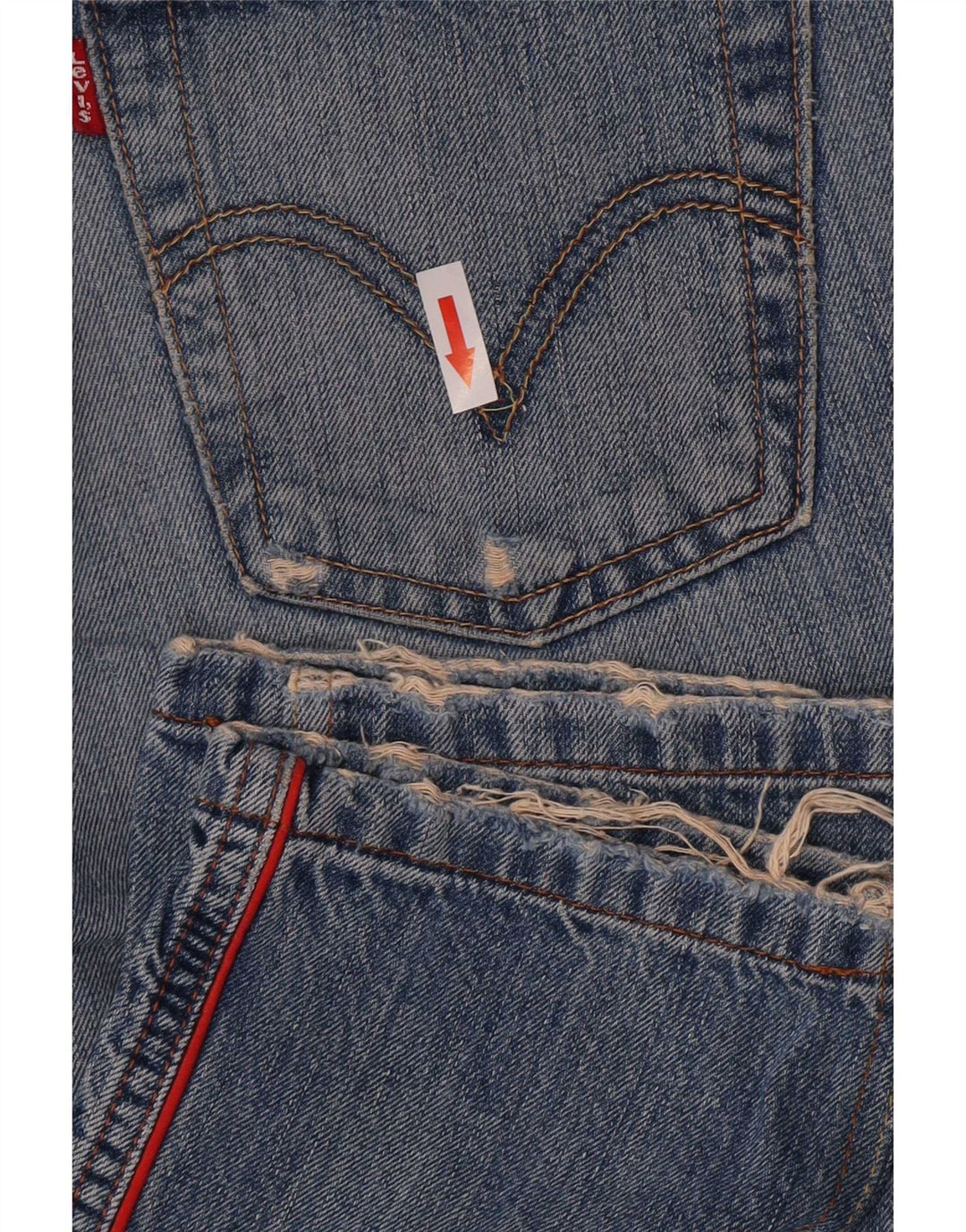Jeans slim da donna Levi's W30 L32 cotone blu