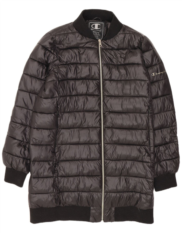 Cappotto imbottito da uomo Champion UK 38 medio nero in poliammide