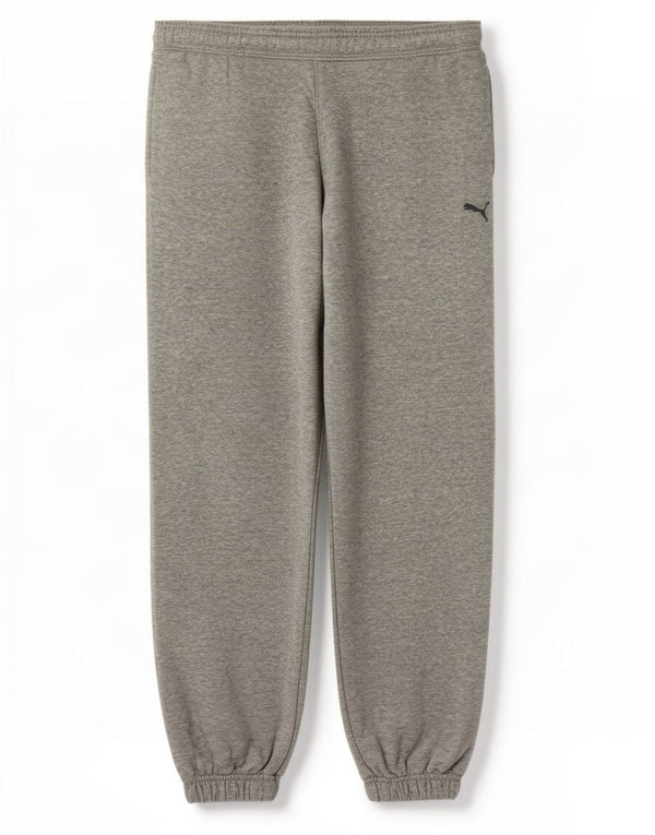Pantaloni da tuta da donna Puma Joggers UK 10 Small Grey Flecked Cotton