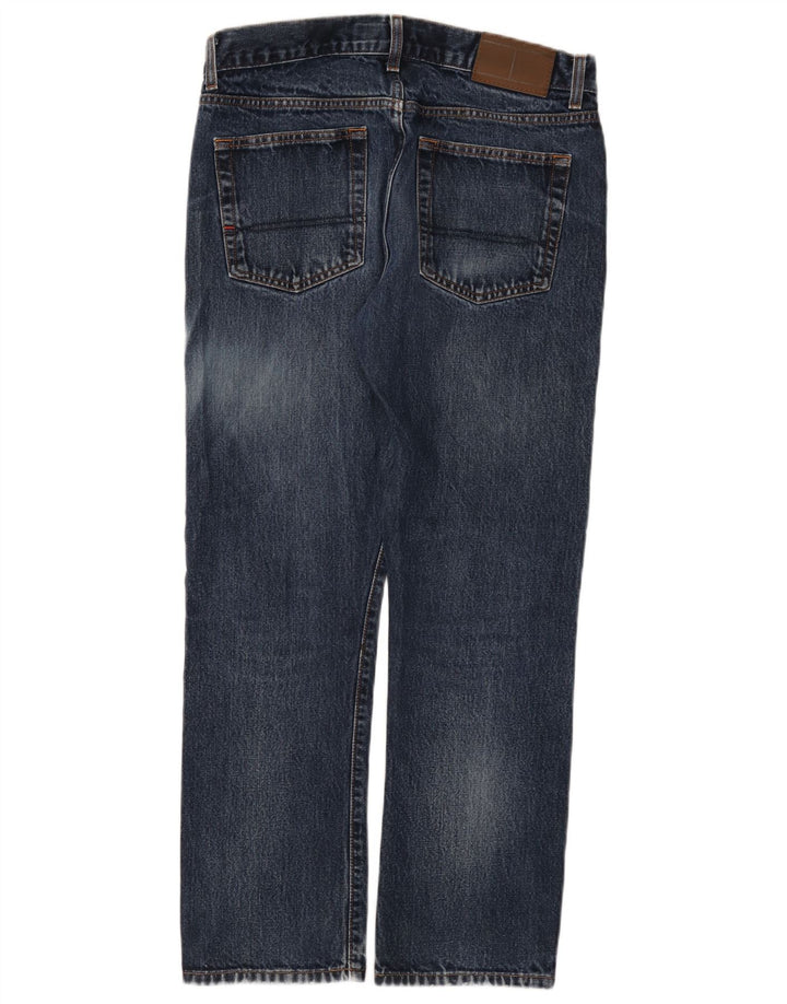 Jeans dritti da uomo Tommy Hilfiger W32 L30 cotone blu