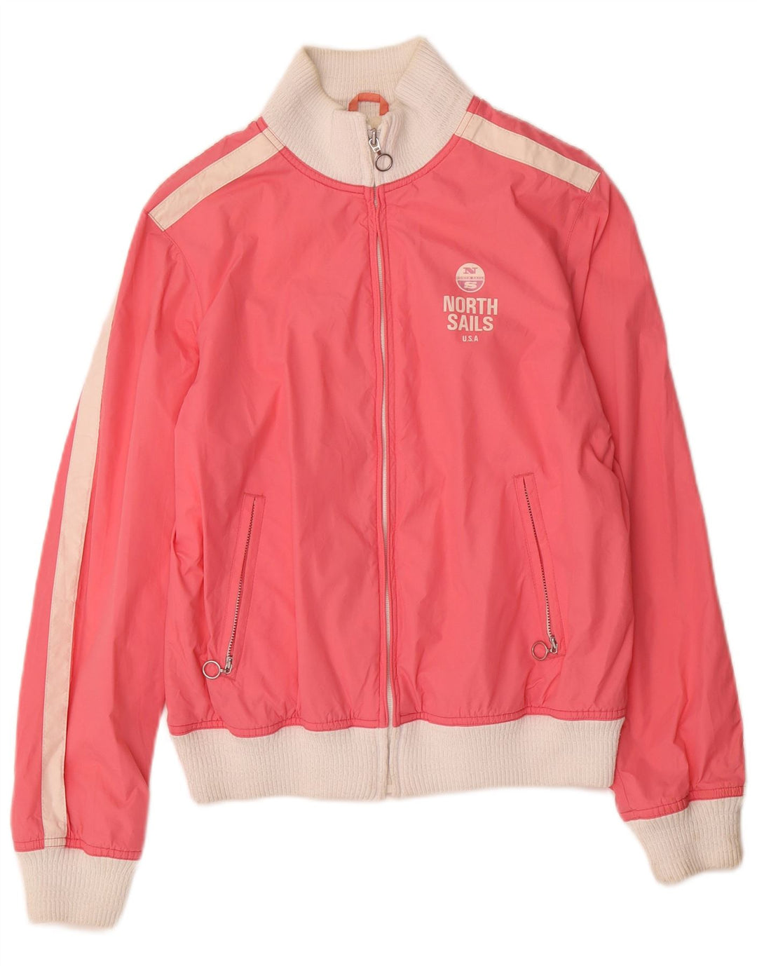Giacca da tuta da donna North Sails UK 14 Colorblock rosa medio