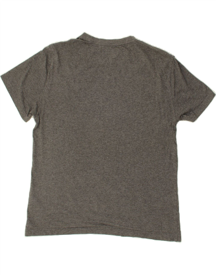 HURLEY Mens Graphic T-Shirt Top Medium Grey Vintage Hurley and Second-Hand Hurley from Messina Hembry 