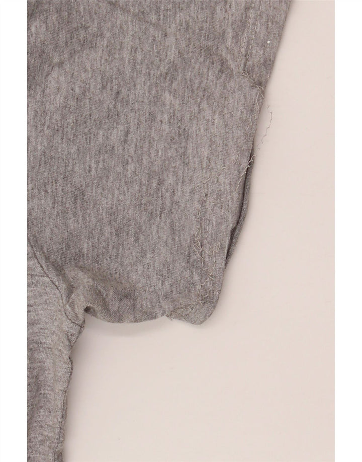 T-shirt grafica da uomo LEVI'S Top grande in cotone grigio