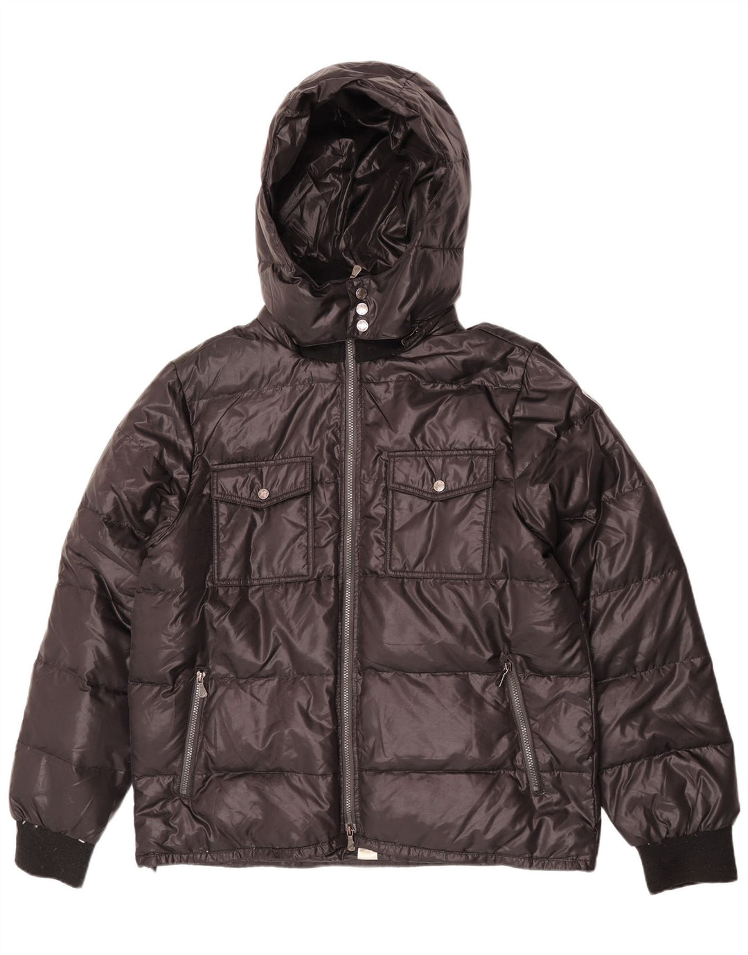 Giacca imbottita con cappuccio da uomo Lotto UK 44 2XL poliestere nero