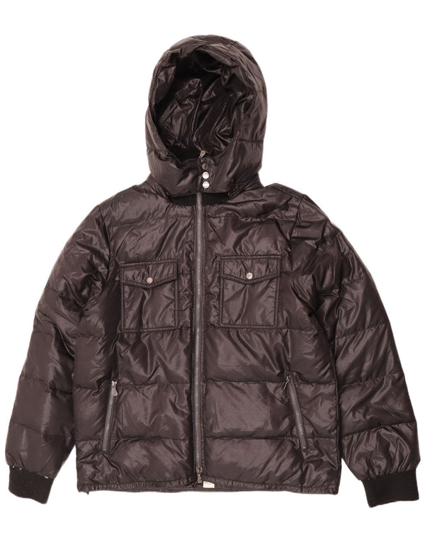 Giacca imbottita con cappuccio da uomo Lotto UK 44 2XL poliestere nero