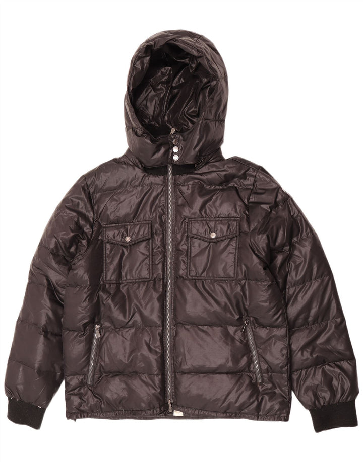 Giacca imbottita con cappuccio da uomo Lotto UK 44 2XL poliestere nero