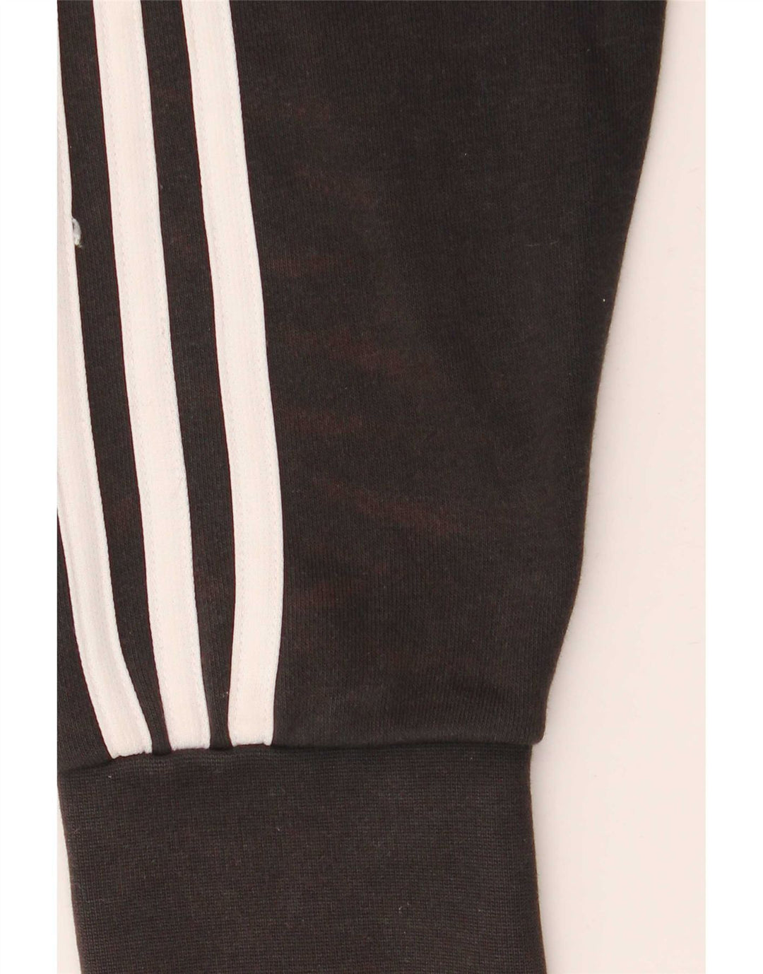 Maglione con cappuccio e zip Adidas da uomo medio nero