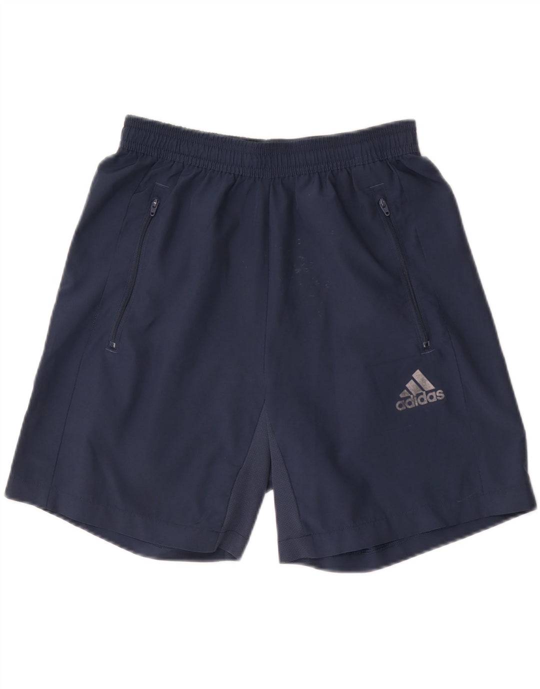 Pantaloncini sportivi Adidas Aeroready da uomo piccoli in poliestere blu navy
