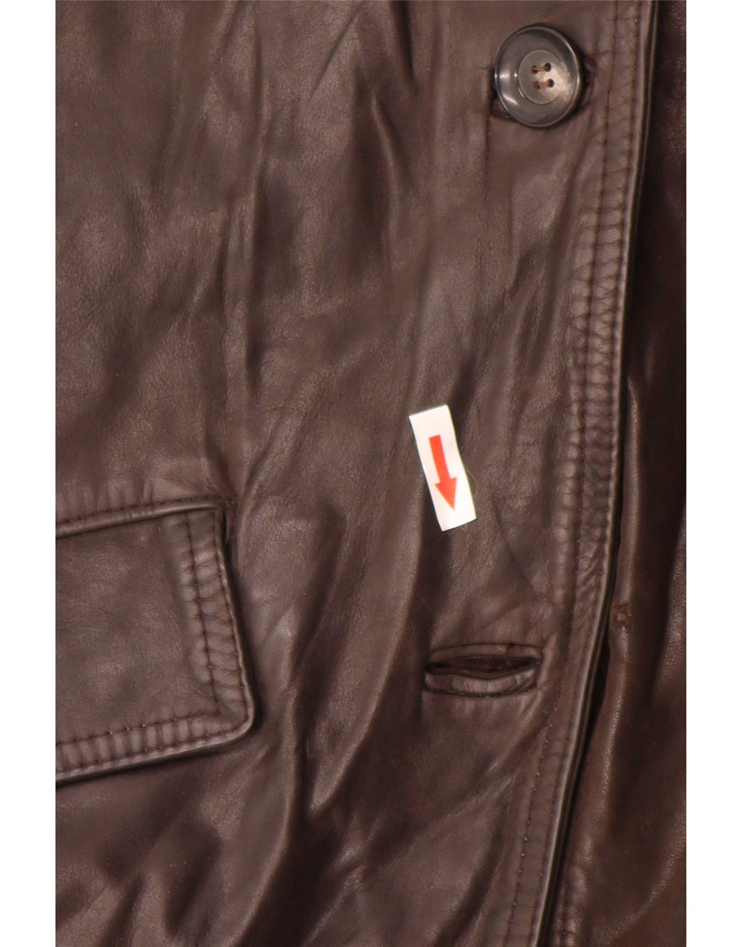 Giacca in pelle da donna Sitelli UK 12 Marrone medio