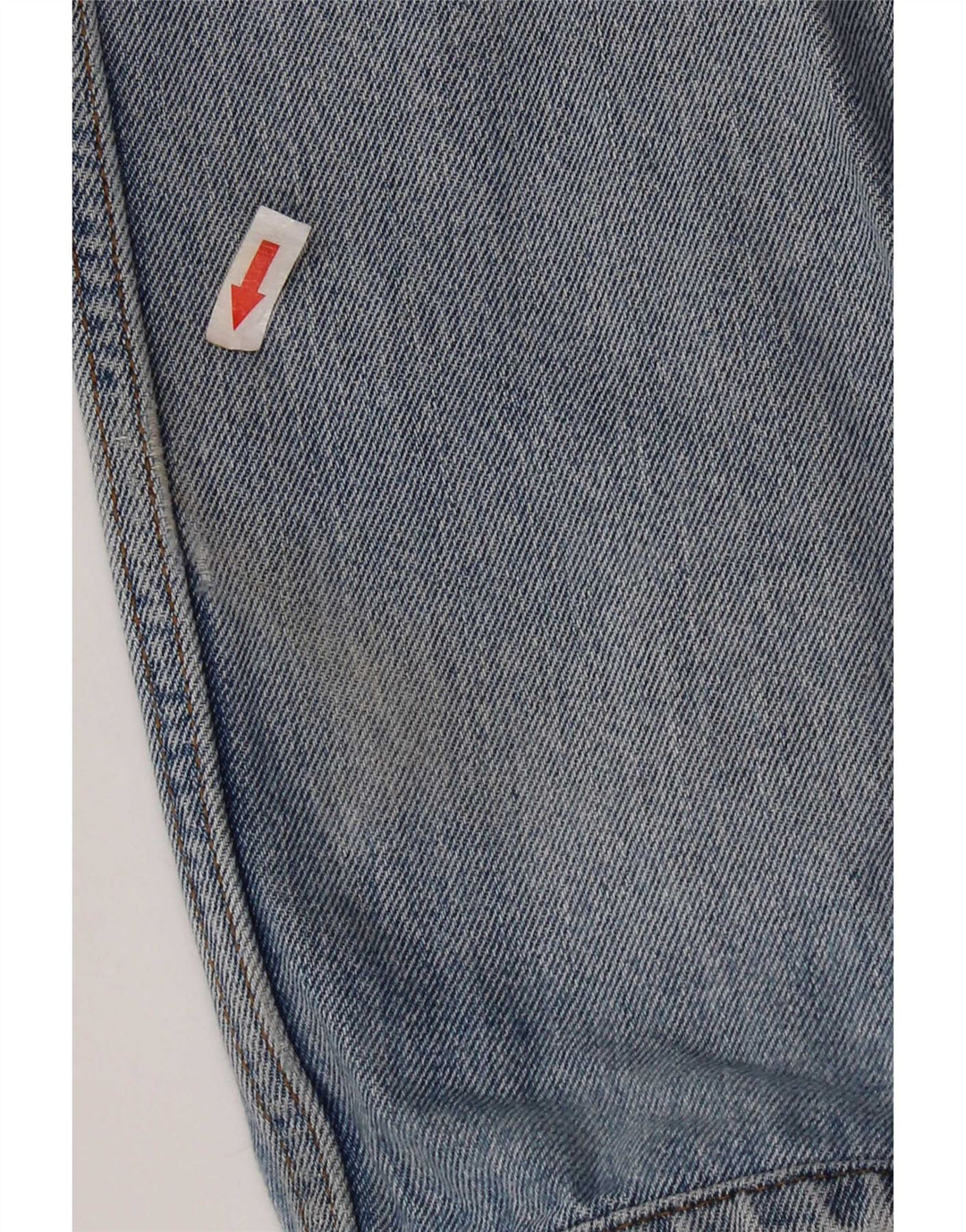 Levi's Uomo 505 Jeans dritti invecchiati W34 L28 Cotone blu