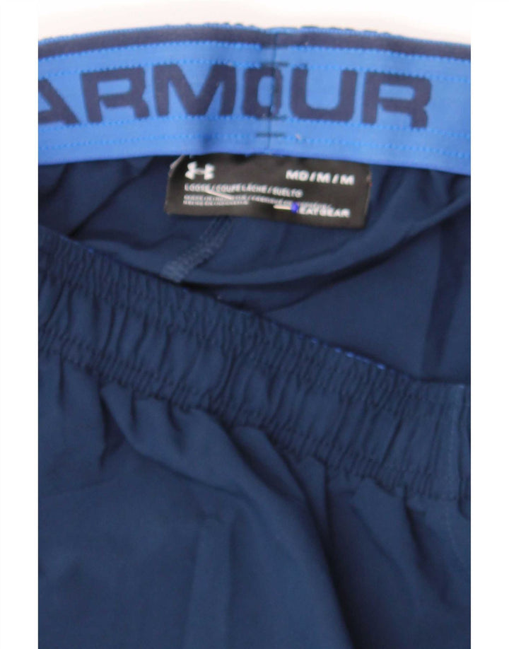Pantaloncini sportivi Under Armour da uomo con vestibilità ampia grafica medio blu navy